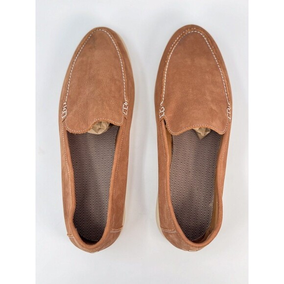 Johnnie-O Malibu Venetian Mens Shoes Brown Leather Loafer Slip On Casual US 13 M - Picture 8 of 10